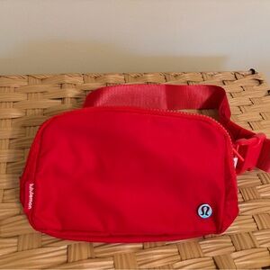 Lululemon athletica Red Everywhere Belt Bag